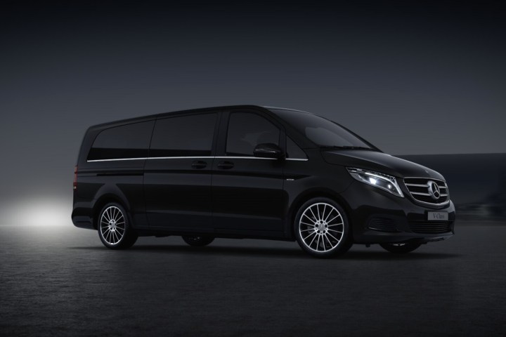 a car parked on the side of a road