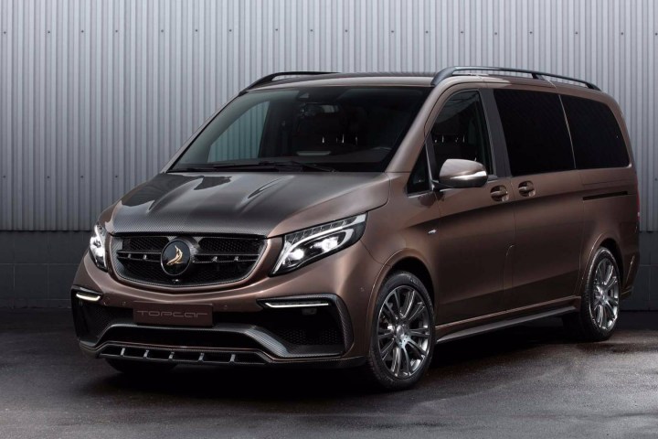 a car parked in front of a building